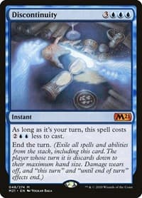 Discontinuity from Core Set 2021
