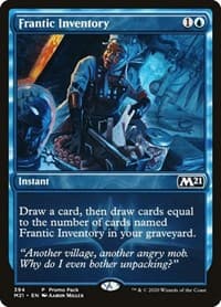 Frantic Inventory from Promo Pack: Core Set 2021