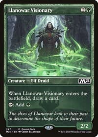 Llanowar Visionary from Promo Pack: Core Set 2021