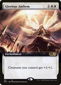 Glorious Anthem (Extended Art) from Core Set 2021
