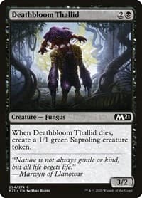 Deathbloom Thallid from Core Set 2021