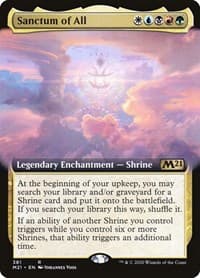Sanctum of All (Extended Art) from Core Set 2021
