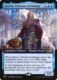 Barrin, Tolarian Archmage (Extended Art) from Core Set 2021
