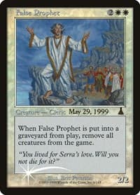 False Prophet from Prerelease Cards