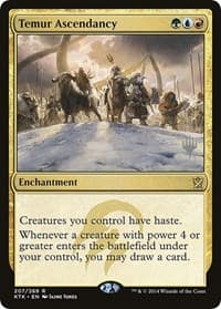 Temur Ascendancy from Promo Pack: Core Set 2021