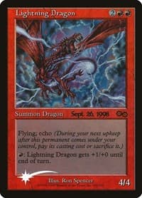 Lightning Dragon from Prerelease Cards