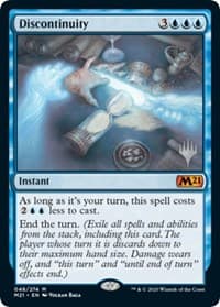 Discontinuity from Promo Pack: Core Set 2021