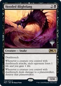 Hooded Blightfang from Promo Pack: Core Set 2021