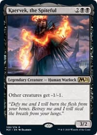 Kaervek, the Spiteful from Promo Pack: Core Set 2021
