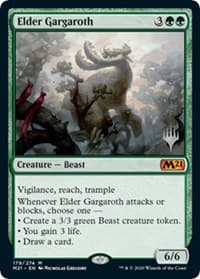 Elder Gargaroth from Promo Pack: Core Set 2021