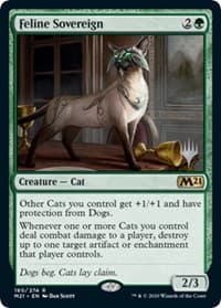Feline Sovereign from Promo Pack: Core Set 2021