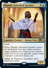 Niambi, Esteemed Speaker from Promo Pack: Core Set 2021
