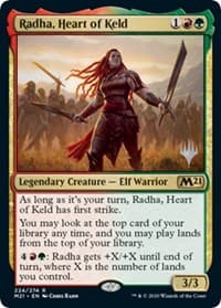 Radha, Heart of Keld from Promo Pack: Core Set 2021