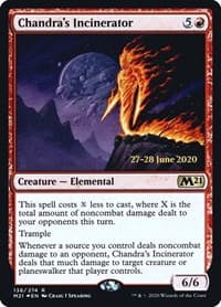 Chandra's Incinerator from Prerelease Cards