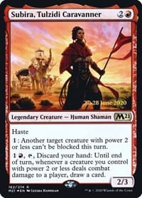Subira, Tulzidi Caravanner from Prerelease Cards