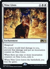 Nine Lives from Prerelease Cards