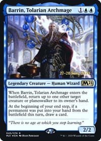Barrin, Tolarian Archmage from Prerelease Cards
