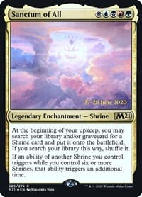 Sanctum of All from Prerelease Cards