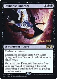 Demonic Embrace from Prerelease Cards