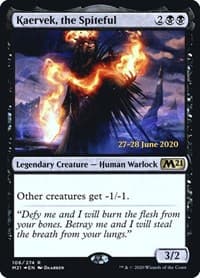 Kaervek, the Spiteful from Prerelease Cards