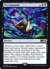 Necromentia from Prerelease Cards