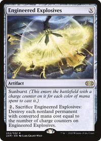Engineered Explosives from Double Masters