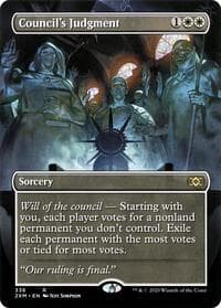 Council's Judgment (Borderless) from Double Masters