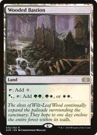 Wooded Bastion from Double Masters