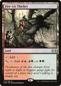 Fire-Lit Thicket from Double Masters