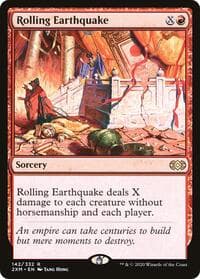 Rolling Earthquake from Double Masters
