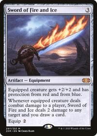Sword of Fire and Ice from Double Masters