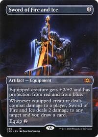 Sword of Fire and Ice (Borderless) from Double Masters