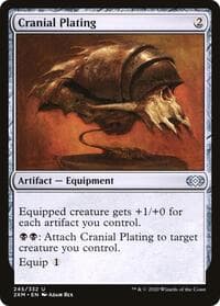 Cranial Plating from Double Masters