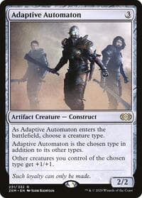 Adaptive Automaton from Double Masters