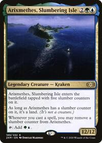 Arixmethes, Slumbering Isle from Double Masters