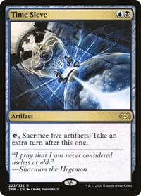 Time Sieve from Double Masters