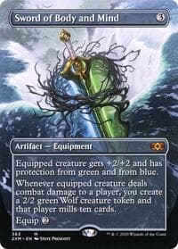 Sword of Body and Mind (Borderless) from Double Masters