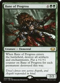 Bane of Progress from Commander Collection: Green