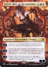 Nahiri, Heir of the Ancients (Borderless) from Zendikar Rising