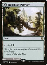 Branchloft Pathway from Zendikar Rising