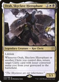 Orah, Skyclave Hierophant from Zendikar Rising
