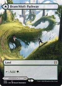 Branchloft Pathway (Borderless) from Zendikar Rising