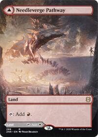 Needleverge Pathway (Borderless) from Zendikar Rising