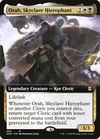 Orah, Skyclave Hierophant (Extended Art) from Zendikar Rising
