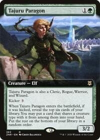 Tajuru Paragon (Extended Art) from Zendikar Rising