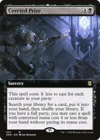 Coveted Prize (Extended Art) from Zendikar Rising