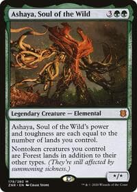 Ashaya, Soul of the Wild from Zendikar Rising