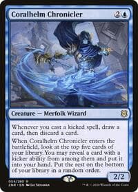 Coralhelm Chronicler from Zendikar Rising