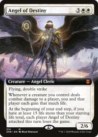 Angel of Destiny (Extended Art) from Zendikar Rising
