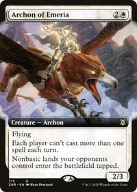 Archon of Emeria (Extended Art) from Zendikar Rising